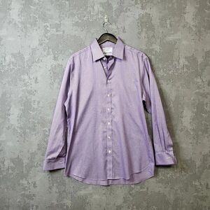 Elegant Lavender Dress Shirt for Men
